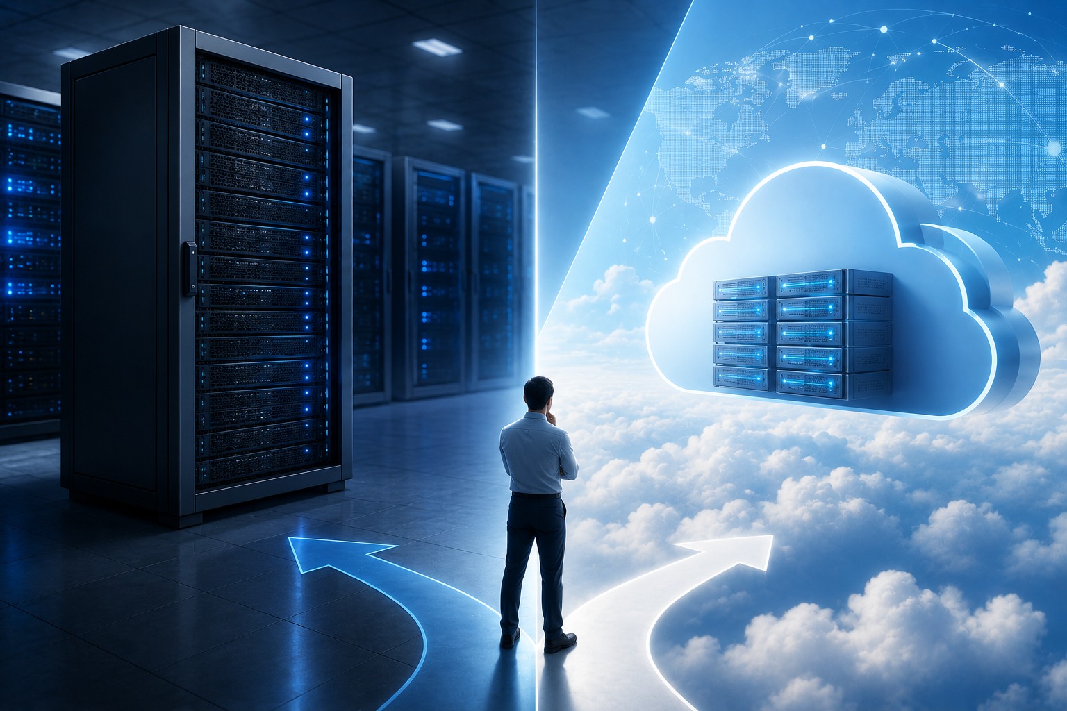 Dedicated Server vs Cloud Hosting